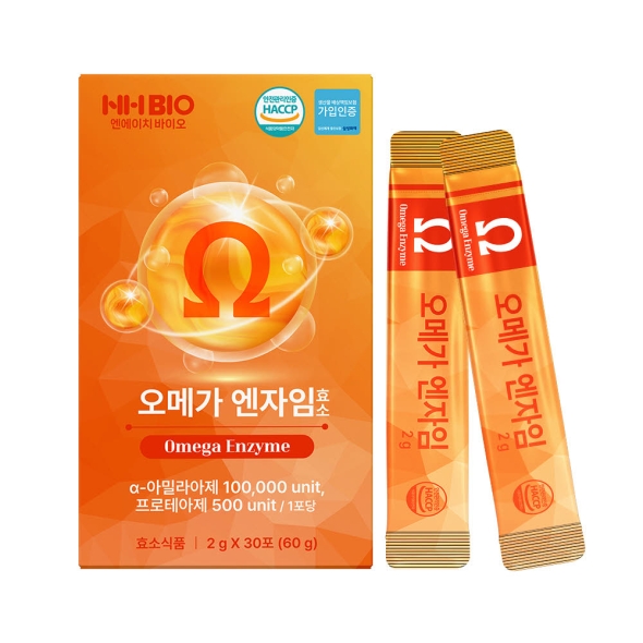  알파cd  엔자임효소 + 오메가 엔자임효소  (2g*30포)
