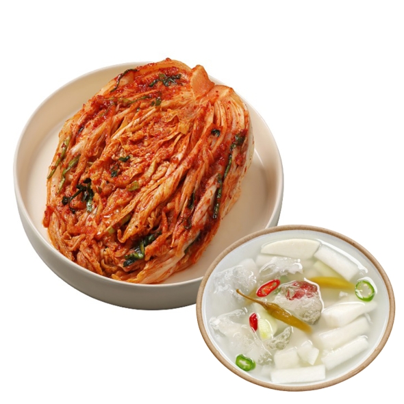 [강화섬 다참]우리땅에서  키운  농산물로  만든  포기김치/동치미  (1kg/2kg/3kg/5kg)