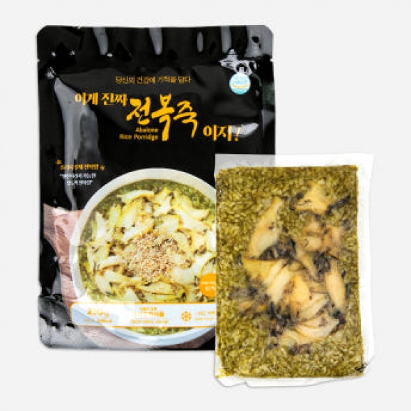 [신한카드 할인] 전복듬뿍 진도 전복 전복죽 밀키트 250g*3개