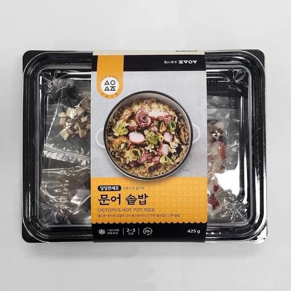  [당당한셰프] 1+ 1 문어솥밥 425g(2~3인분), 2팩