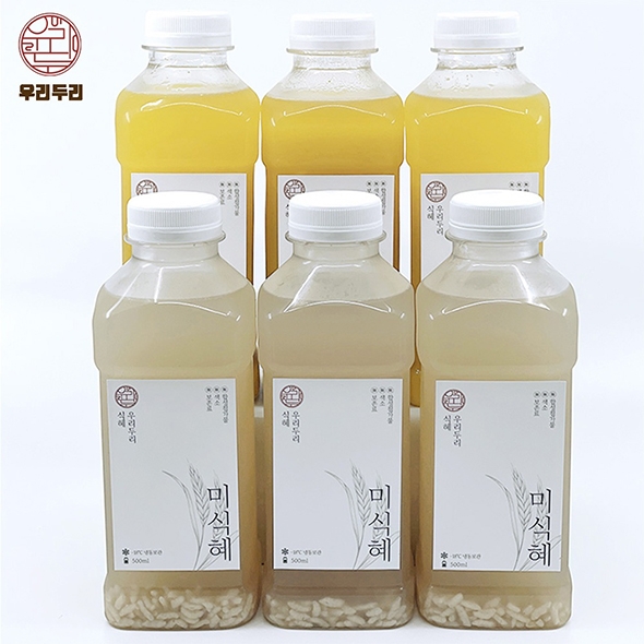 [신한카드 할인] [우리두리식혜] 500ml 6개 세트