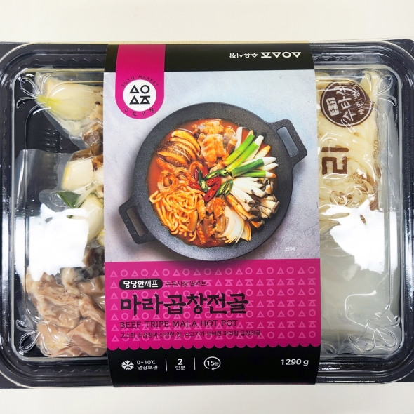  [당당한셰프] 마라곱창전골 1430g(3~4인분)