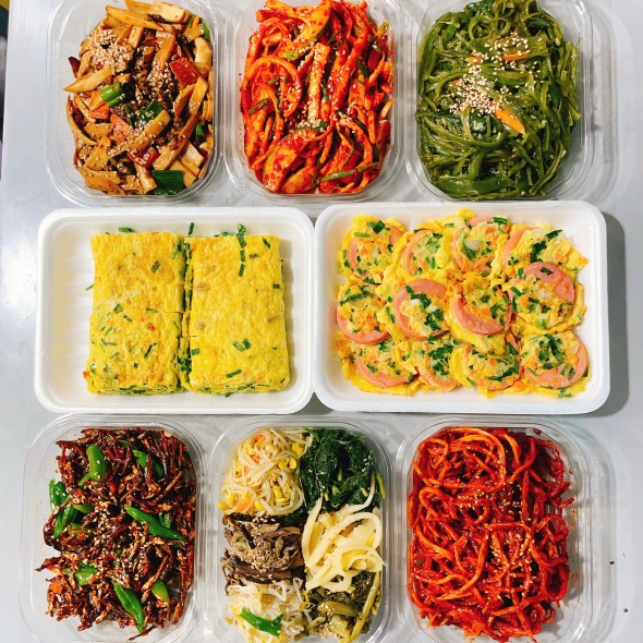 [신한카드 할인] 순수한반찬] 기본 반찬 골라담기