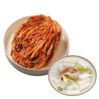 [강화섬 다참]우리땅에서  키운  농산물로  만든  포기김치/동치미  (1kg/2kg/3kg/5kg)